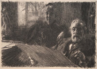 Mr. and Mrs. Fürstenberg by Anders Leonard Zorn